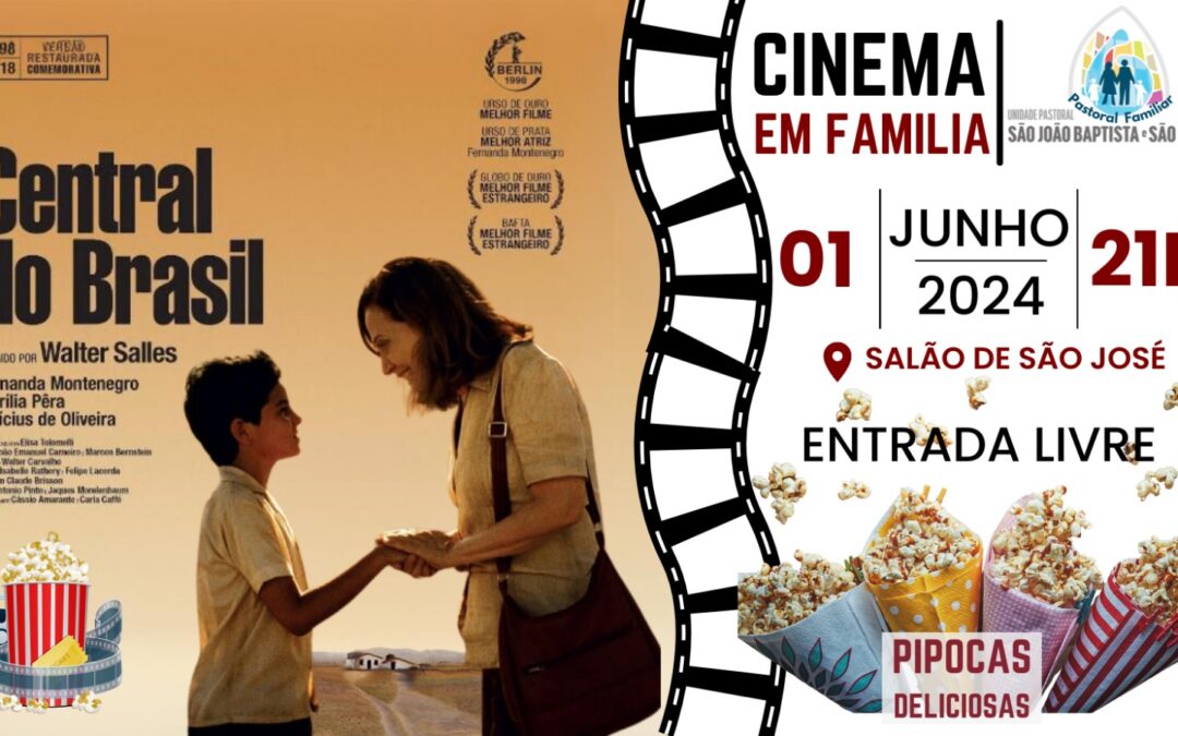 Cinema para Famílias Sábado 1 de Junho