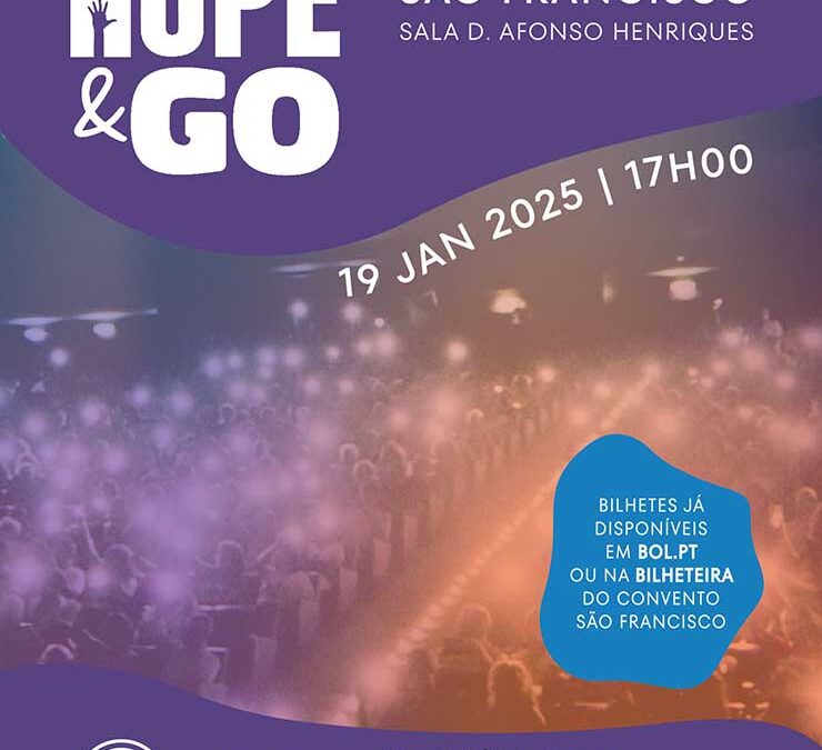 HOPE & GO. Concerto solidário do COD apoia crianças em situação de perigo