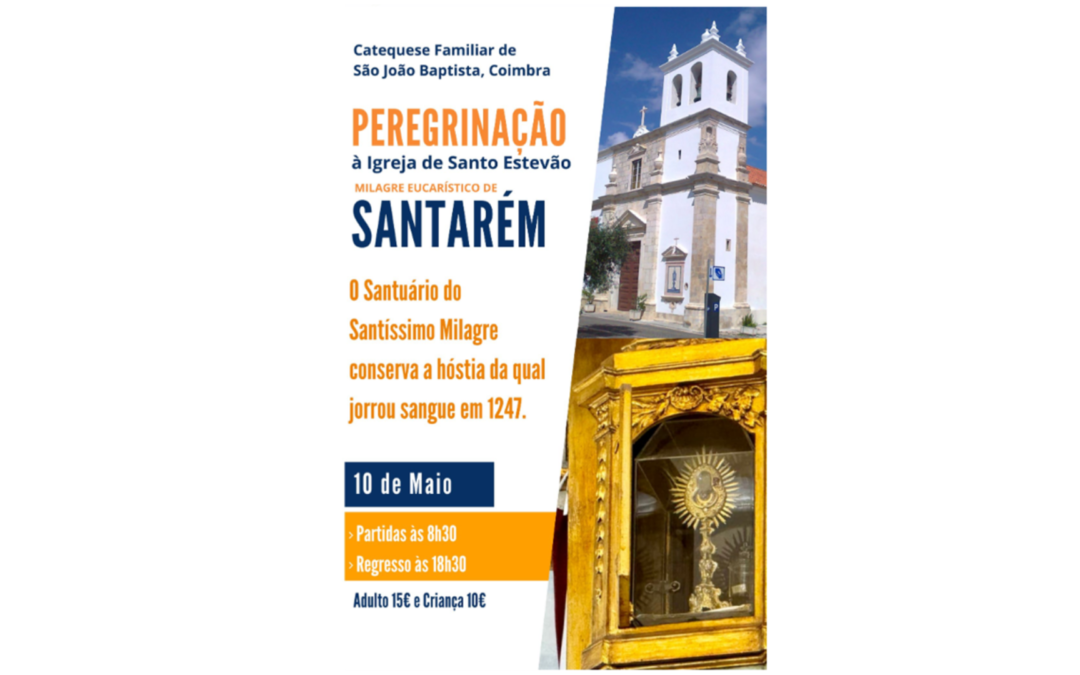 Peregrinação anual da Catequese de S. João Baptista