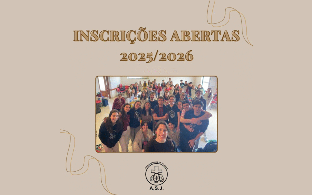 Inscrições abertas para o ASJ