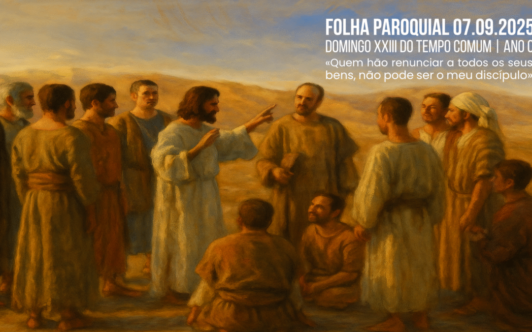 Folha Paroquial 07.09.2025 — Domingo XXIII do Tempo Comum — Ano C