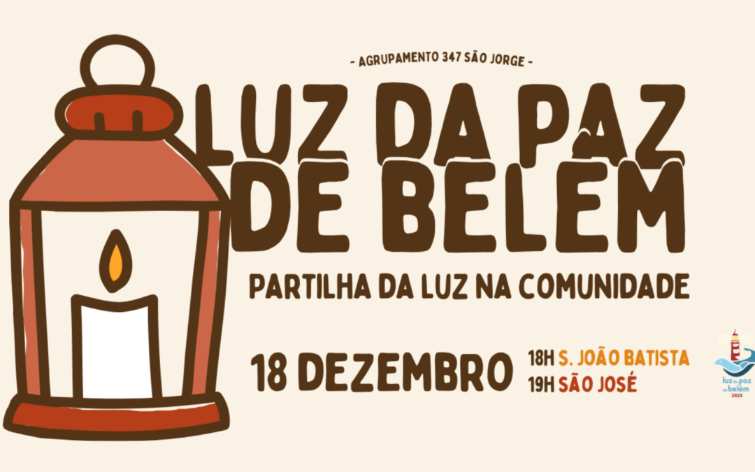 Escuteiros levarão a Luz de Belém no dia 18 de dezembro