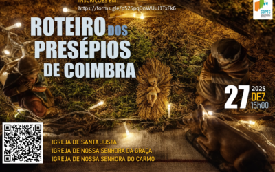 Roteiro dos Presépios no sábado 27 de dezembro às 15h00