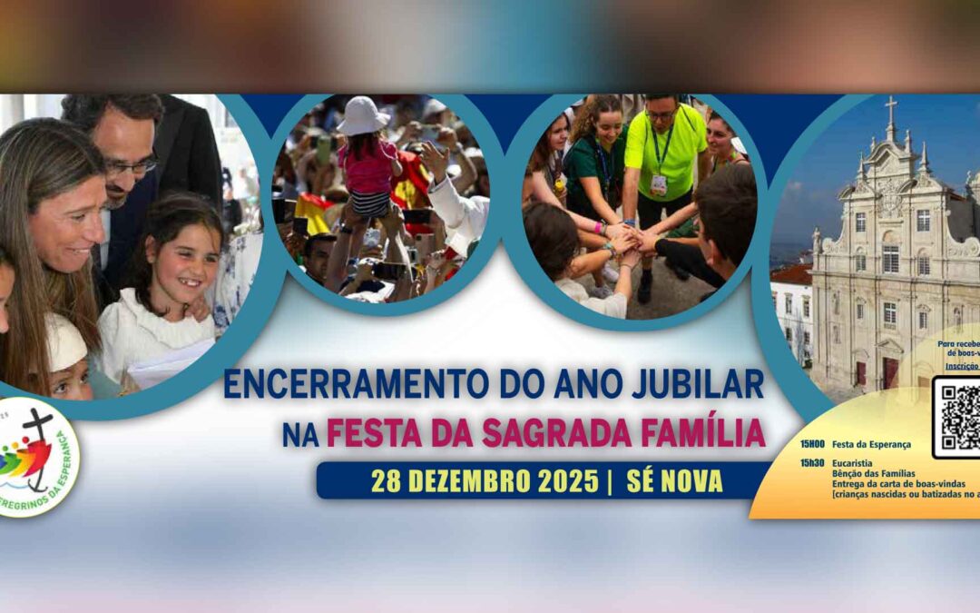 Encerramento do Ano Jubilar no dia 28 de dezembro