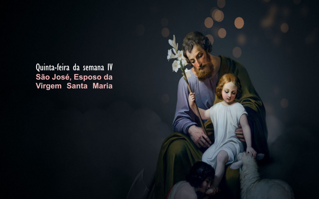 Folha Paroquial 19.03.2026 — São José, Esposo da Virgem Santa Maria