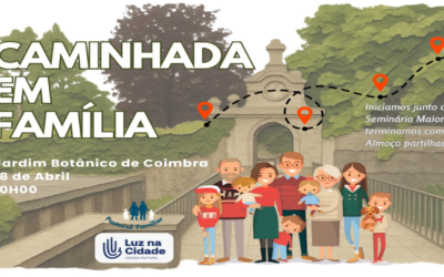 Caminhada em Família no Jardim Botânico a 18 de abril